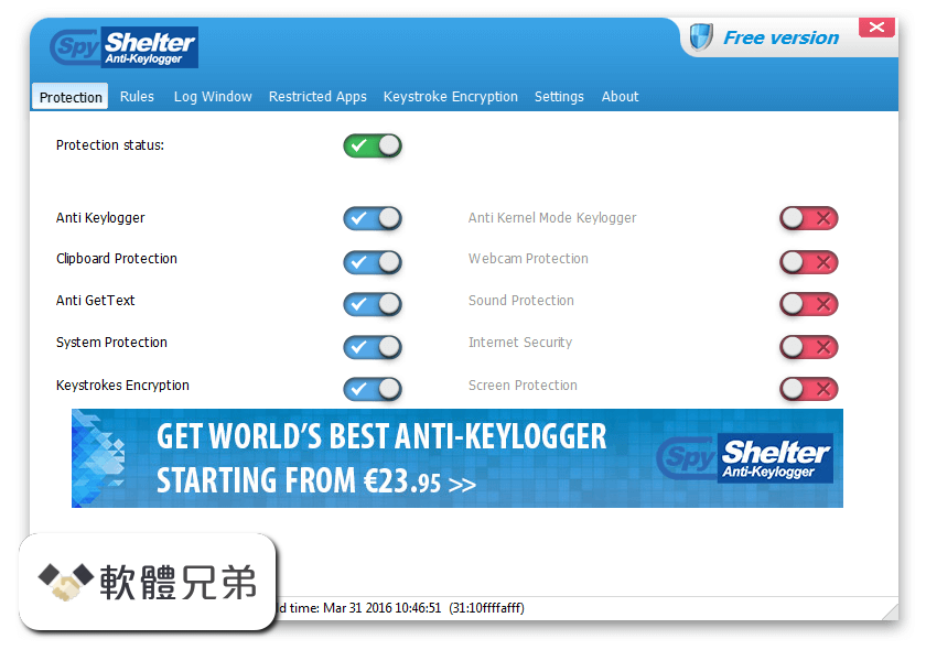 SpyShelter Anti-Keylogger Premium Screenshot 1