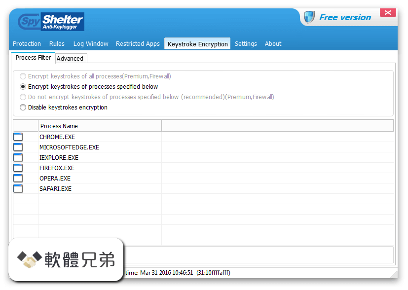 SpyShelter Anti-Keylogger Premium Screenshot 3