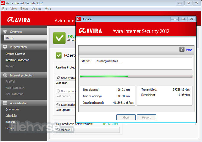 Avira Virus Definitions Screenshot 5