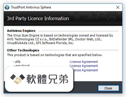 TrustPort Antivirus USB Edition Screenshot 3
