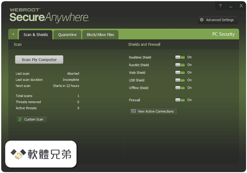 Webroot SecureAnywhere Antivirus Screenshot 4