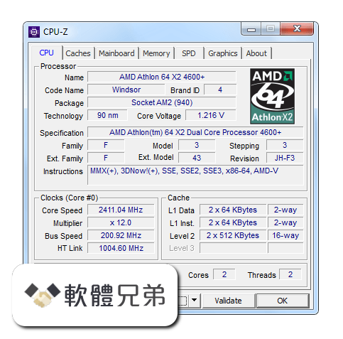 CPU-Z Screenshot 1