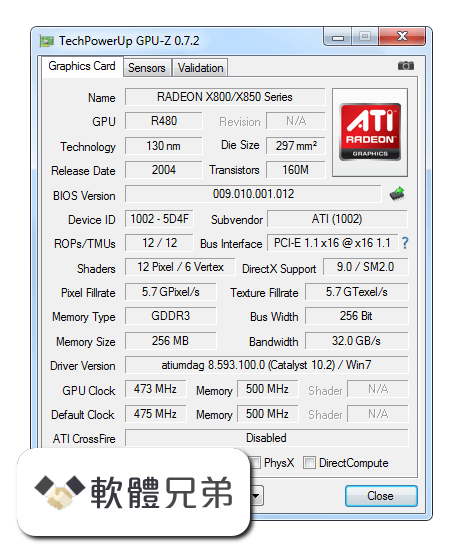 GPU-Z Screenshot 1