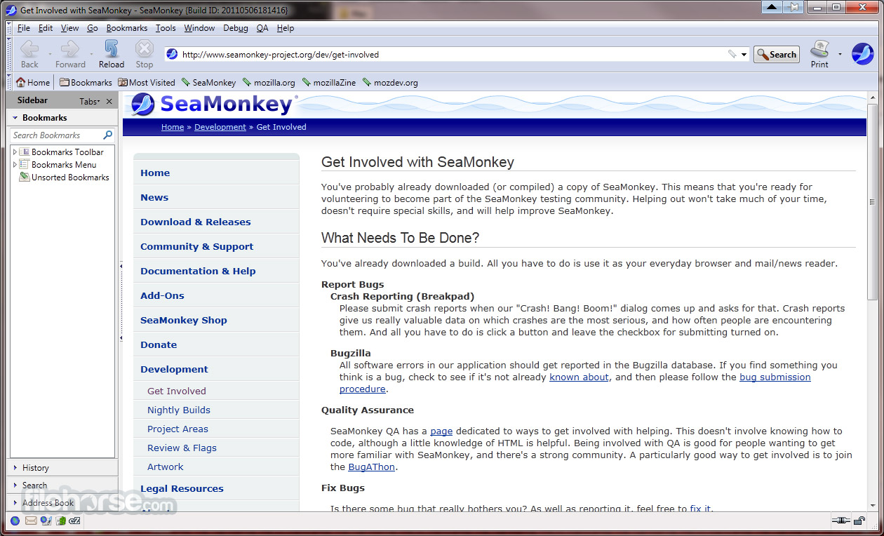 SeaMonkey Screenshot 1
