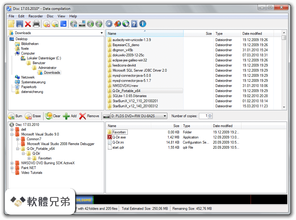 CDBurnerXP (64-bit) Screenshot 1