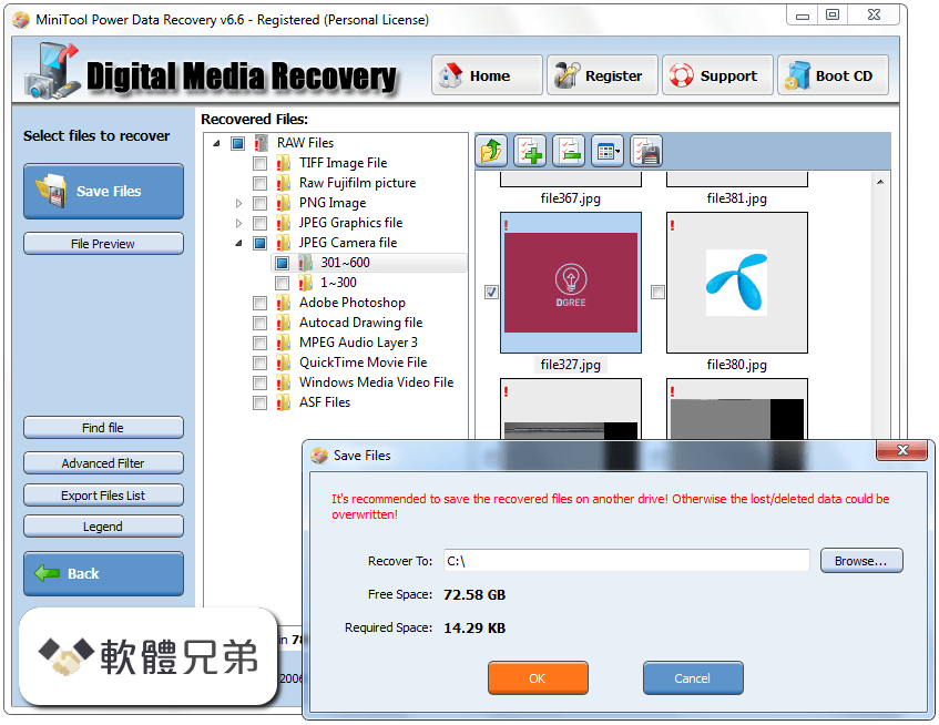 MiniTool Power Data Recovery Free Screenshot 5