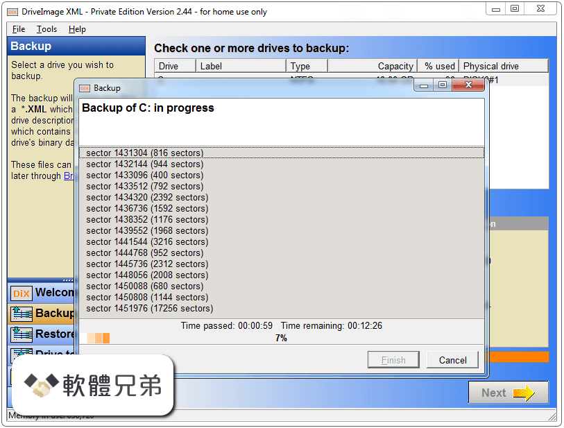 DriveImage XML Screenshot 5