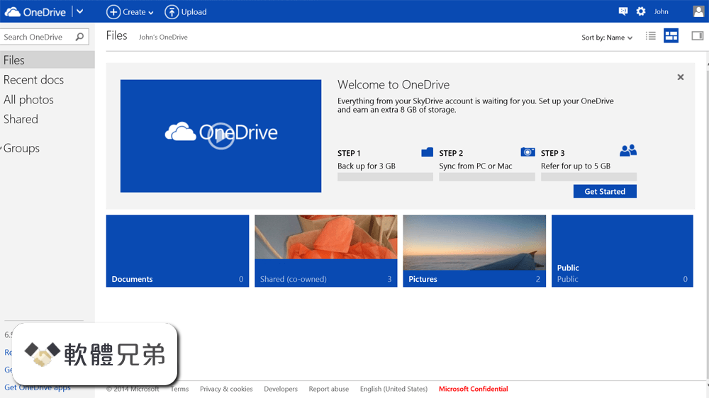 OneDrive Screenshot 1