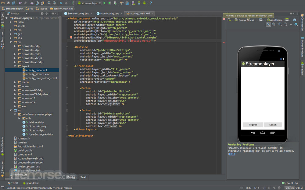 Android Studio Screenshot 2