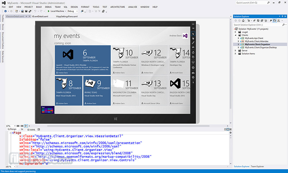 Visual Studio Express Screenshot 2