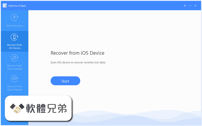 iMyFone D-Back iPhone Data Recovery Screenshot 2
