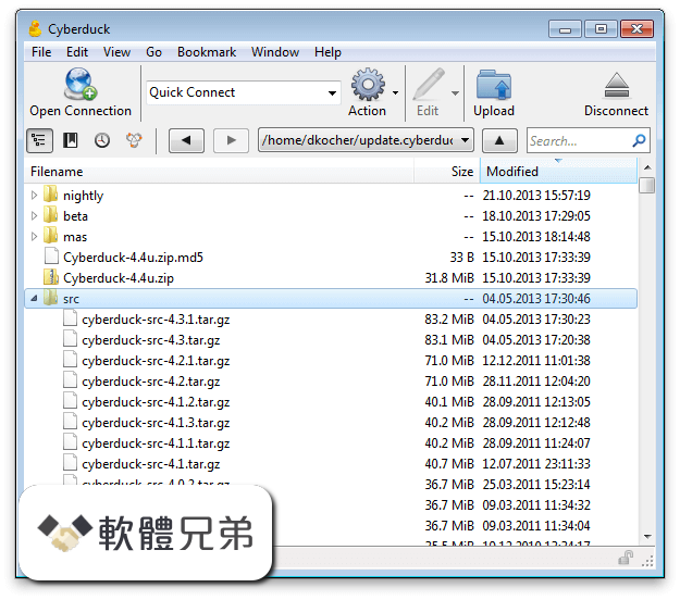 Cyberduck for Windows Screenshot 2