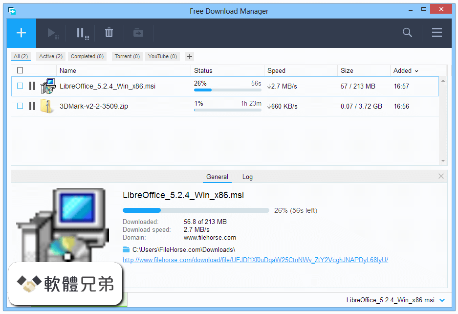 Free Download Manager (32-bit) Screenshot 1