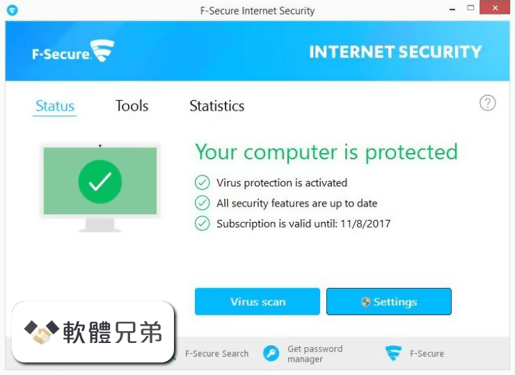 F-Secure Internet Security Screenshot 1