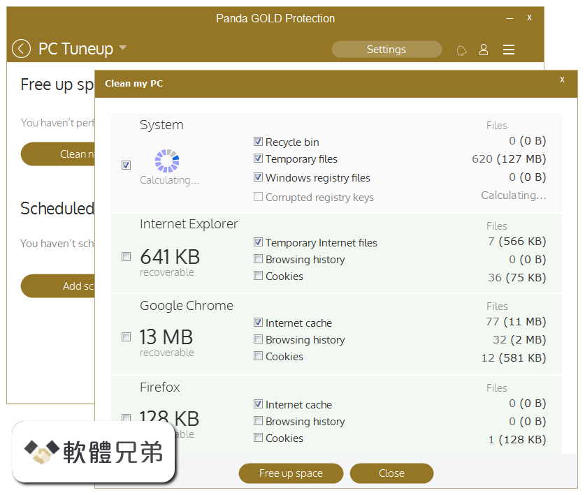 Panda Gold Protection Screenshot 2