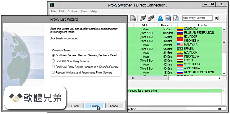 Proxy Switcher Standard Screenshot 3