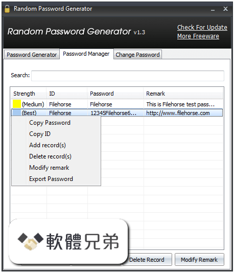 Random Password Generator Screenshot 3