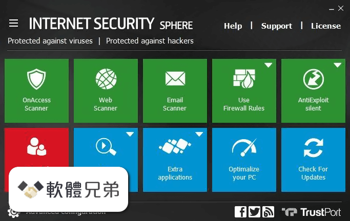TrustPort Internet Security Screenshot 1