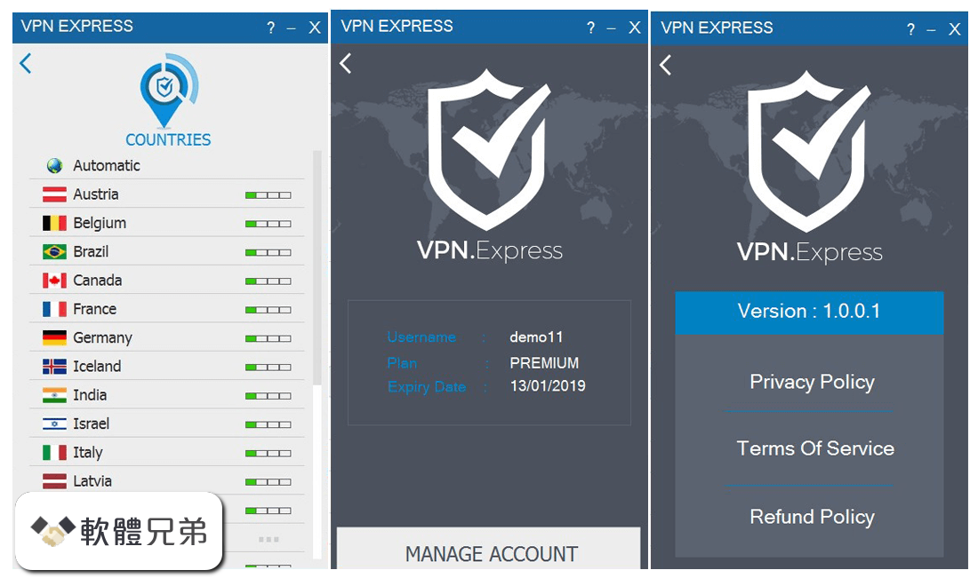 VPN.Express Screenshot 2