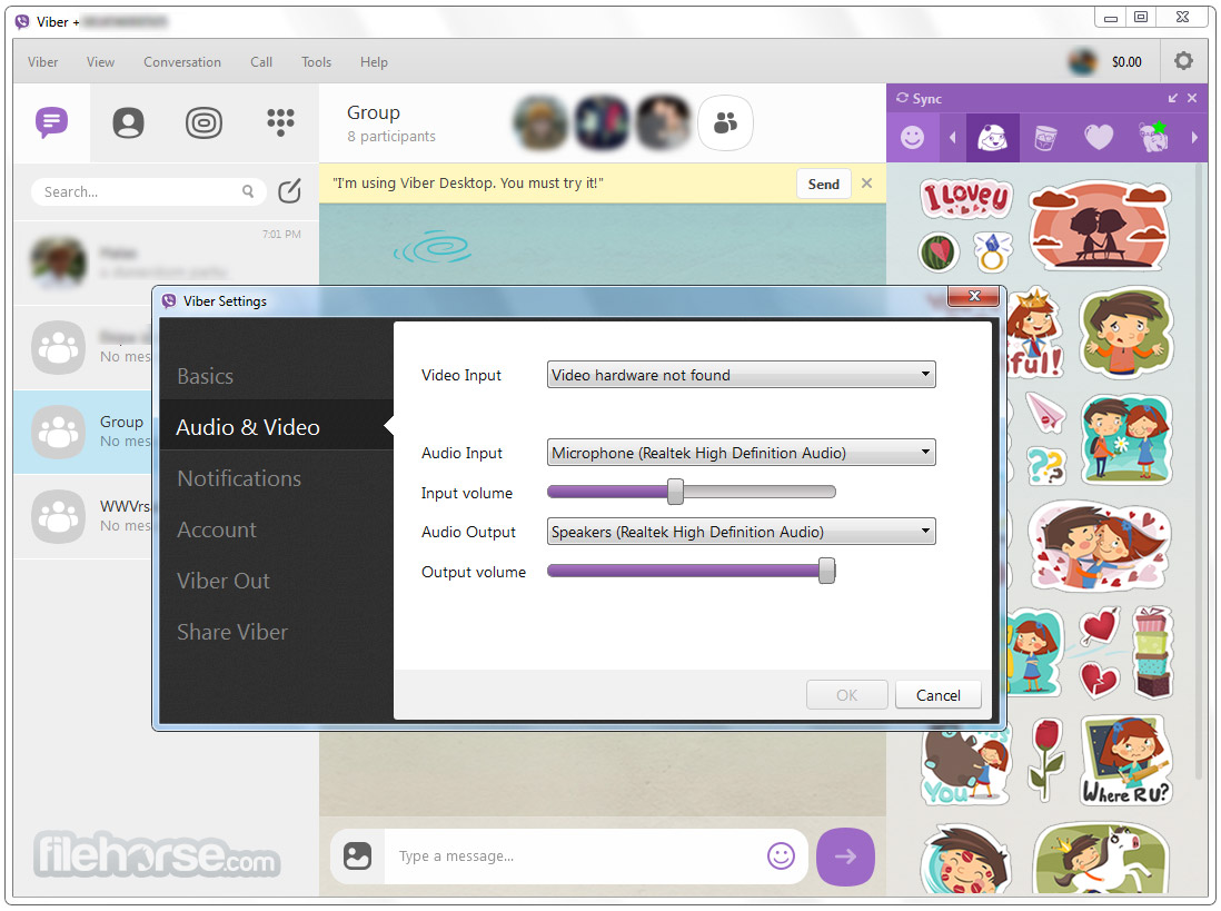 Viber for Windows Screenshot 5