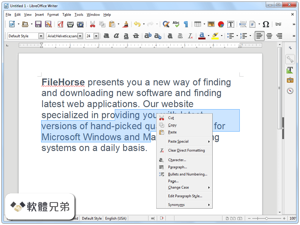 LibreOffice (64-bit) Screenshot 2