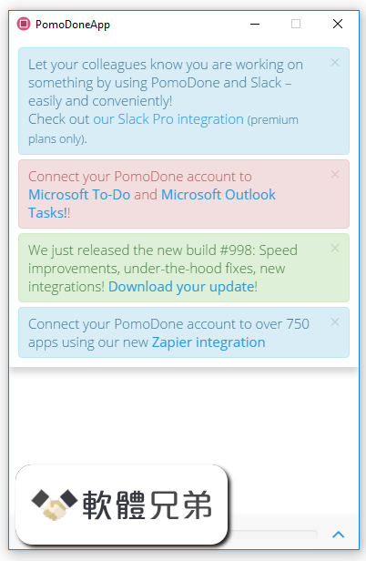 PomoDoneApp Screenshot 1
