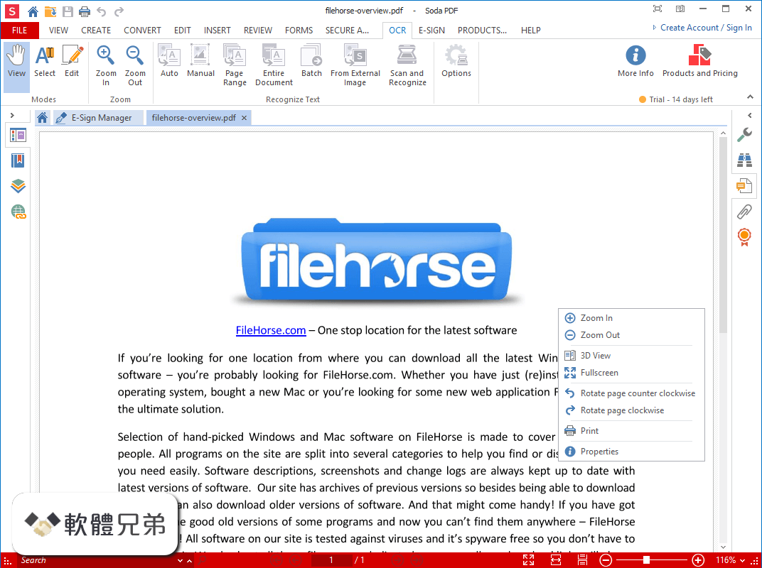Soda PDF Desktop Free Screenshot 4