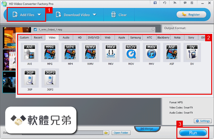 HD Video Converter Factory Pro Screenshot 2