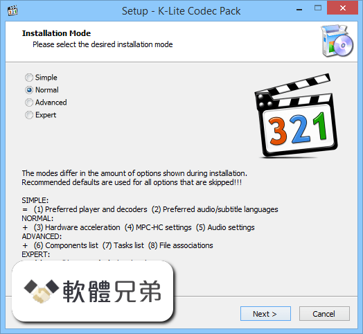 K-Lite Codec Pack Mega Screenshot 1