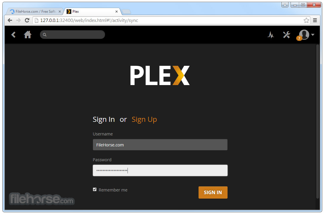 Plex Media Server Screenshot 2