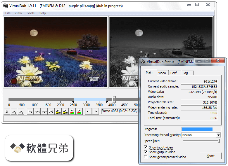 VirtualDub (32-bit) Screenshot 4